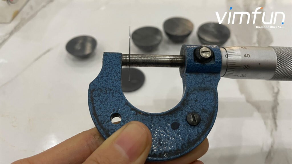 Diamond Wire Cutting for Piezoelectric Ceramics