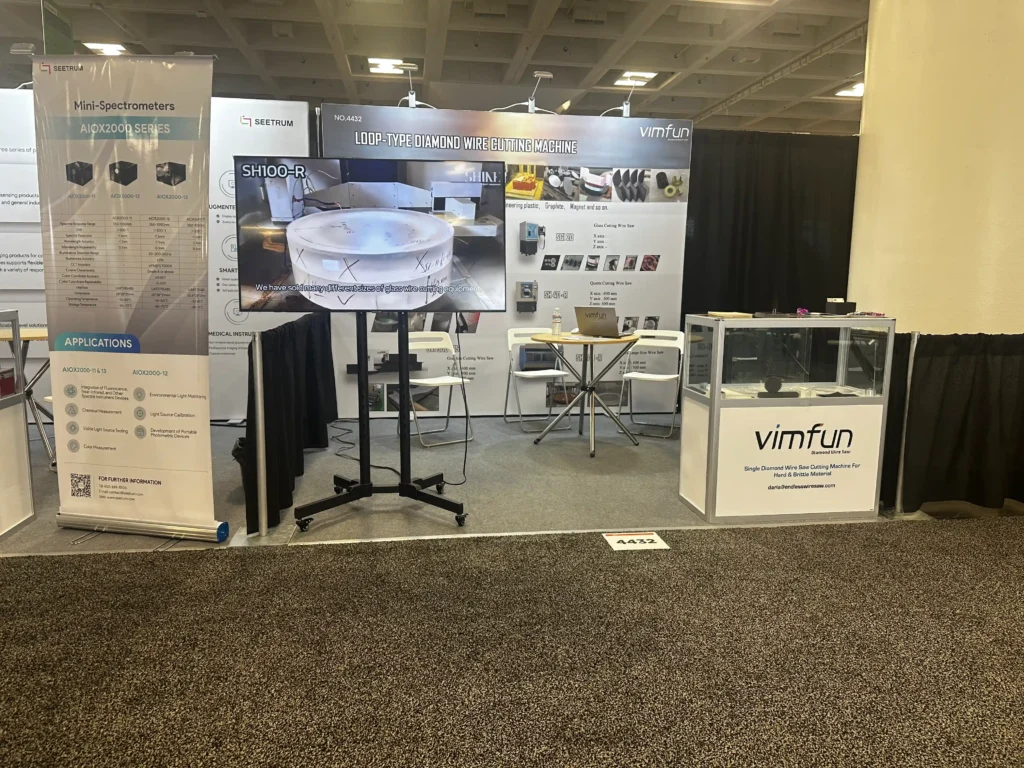 VIMFUN Diamond Wire Saw at SPIE Photonics West 2025